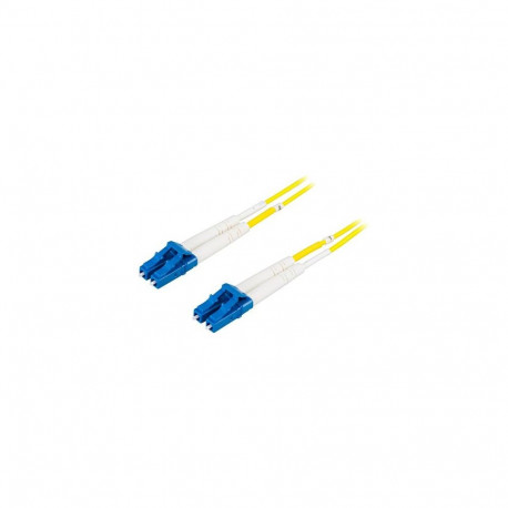Deltaco LCLC-15S InfiniBand/fibre optic cable 15 m 2x LC Yellow