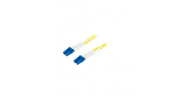 Deltaco LCLC-15S InfiniBand/fibre optic cable 15 m 2x LC Yellow