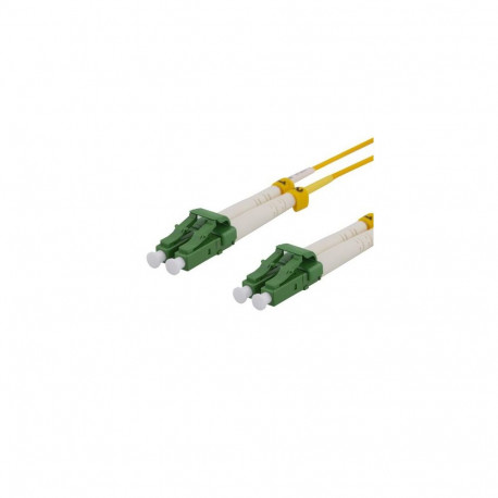 Deltaco LCLC-10S-APC InfiniBand/fibre optic cable 10 m 2x LC Yellow