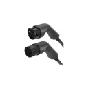 Deltaco EV-3207 power cable Black 7 m