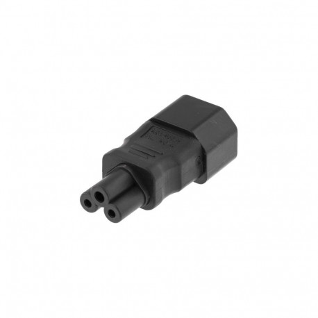 Deltaco DEL-1011 power cable Black IEC C14 IEC C5