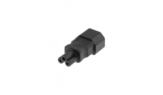 Deltaco DEL-1011 power cable Black IEC C14 IEC C5