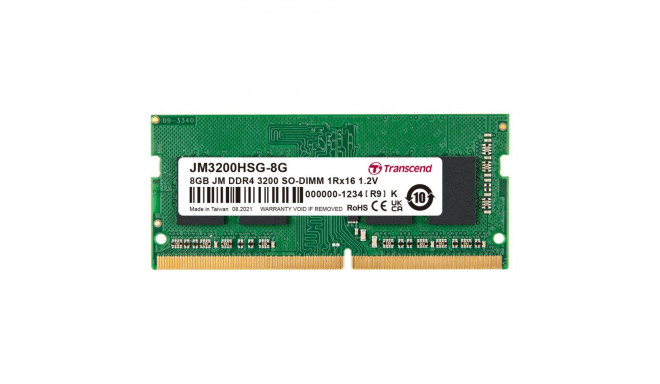 Transcend JetRAM DDR4 3200 8GB SO-DIMM