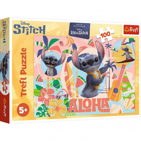 TREFL DISNEY STITCH Pusle Stitch sõpradega, 100 osa