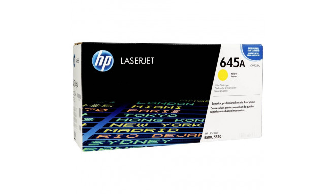 HP Cartridge No 645A HP645A HP 645A kollane (C9732A)