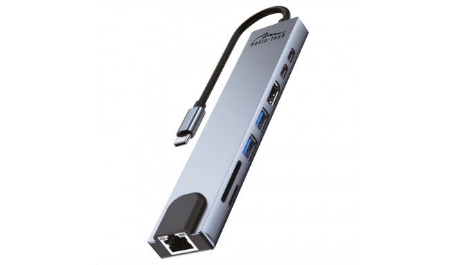 Media-Tech MT5046 8in1 USB-C LAN HUB PRO