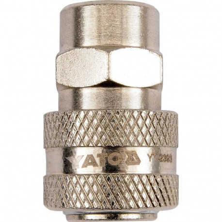 Yato kiirliitmik YT-2393, 44 mm, G1/4, Q235 teras, nikeldatud, standardne õhuühendus