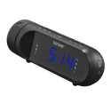 Denver CPR-700 Clock Radio with Projection/USB Black