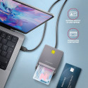 AXAGON USB-C nutikas kaardilugeja FlatReader | CRE-SM3TC AXAGON USB-C nutikas kaardilugeja FlatReader | CRE-SM3TC