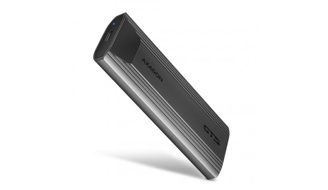 EEM2-GTS2 USB-C enclosure Gen2 M.2 NVMe/SATA S