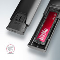 EEM2-GTS2 USB-C korpus Gen2 M.2 NVMe/SATA S