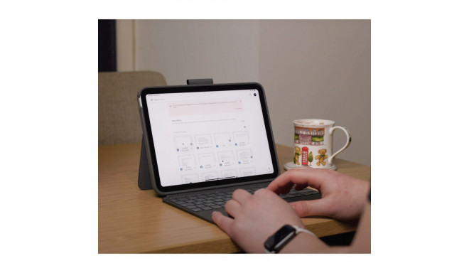 Logitech Combo Touch DE iPad 10.9" 10. põlvkond – Oxfordi hall
