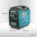 inverter bensiinigeneraator KONNER amp SOHNEN KS 2000i S, 230V, 1800W