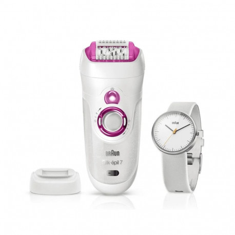 Epilator Braun SE7-521GS with clock