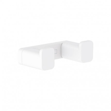 Double towel hook Hansgrohe AddStoris 41755700, white matt