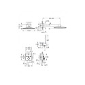 Grohe Grohtherm SmartControl Cube peidetud termostaatiline dušikomplekt, 34706000