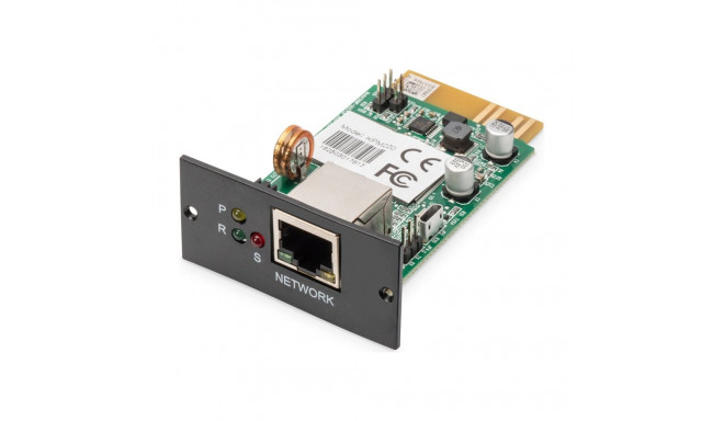 Digitus | SNMP and WEB card for DIGITUS OnLine UPS rack mount units | DN-170100-1