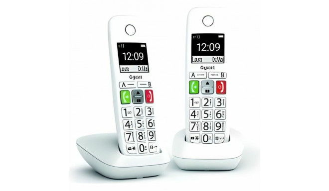 Juhtmevaba Telefon Gigaset E290 Duo Valge