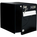 Kirjakast Burg-Wachter   36,5 x 28 x 31 cm Must Plastmass