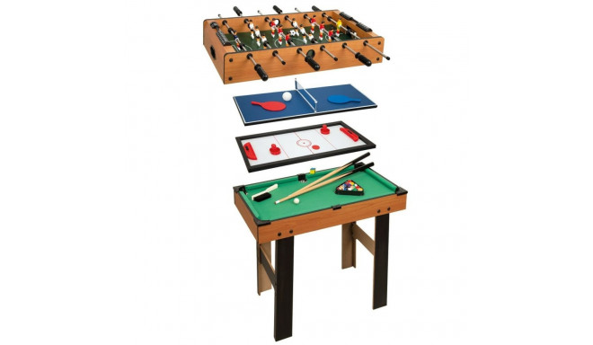 Multi-game Table Colorbaby 4-in-1 87 x 73 x 43 cm