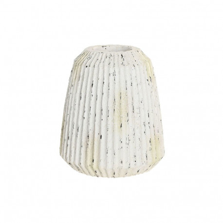 Vase Home ESPRIT White Magnesium 28,5 x 28,5 x 32,5 cm