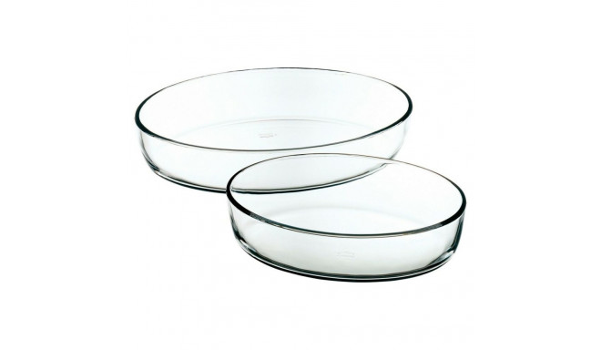 Baking tray Crystal Transparent (2 Pieces)