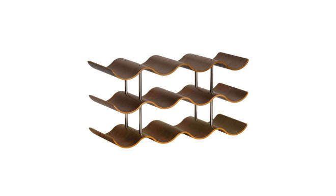 Bottle rack Andrea House Walnut 42 x 16 x 23 cm