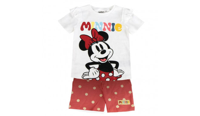 Set of clothes Minnie Mouse Coral - 4 Years