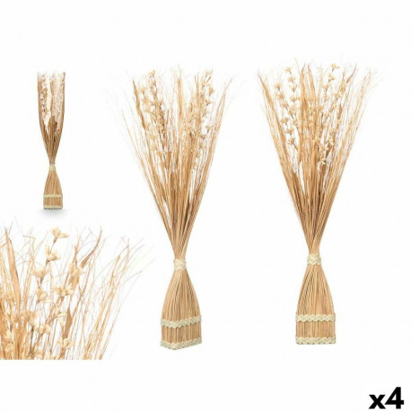 Dekoratiivlill DD115007 Naturaalne 14 x 100 x 10 cm 8 x 100 x 18 cm (4 Ühikut)