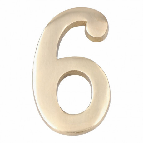 Number EDM 85038 6 Golden Brass