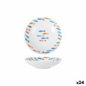 Deep Plate La Mediterránea Fish 21 x 5,3 cm (24 Units)