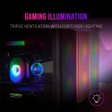 ATX Semi-tower Box Mars Gaming MC300 Black LED RGB RGB mATX