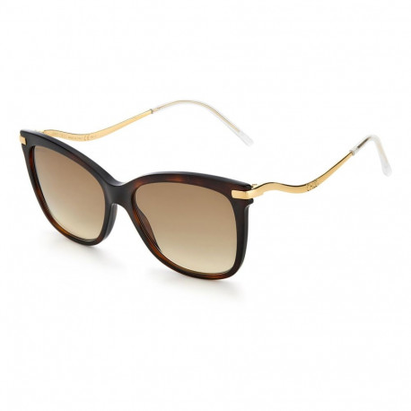 Ladies' Sunglasses Jimmy Choo STEFF/SO Black Golden Ø 55 mm