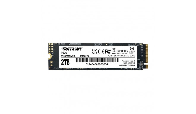 Kõvaketas Patriot Memory P320P2TBM28 2 TB SSD