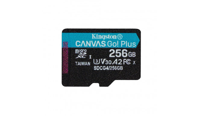 MicroSD Mälikaart koos Adapteriga Kingston SDCG4/256GBSP 256 GB