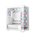 ATX Semi-tower Korpus DEEPCOOL R-CG580-WHADA4-G-1 Valge Mitmevärviline