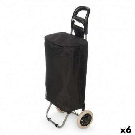 Shopping cart Kinvara RS-020 BLACK RS-020 BLACK Black 32 L 94 x 9 x 34,5 cm (6 Units)