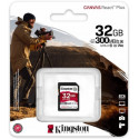 Kingston memory card SDHC 32GB Canvas React Plus UHS-II U3 V90