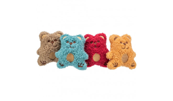 Bear, plush, catnip, 8 cm, random color