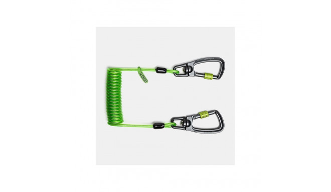 Coil tool lanyard NLG, with two carabines, max load 3kg