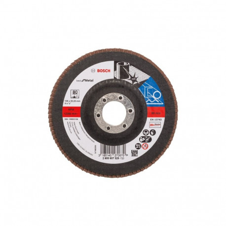 Lamellketas 125x22.23mm, K80