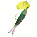 Flashback Mini Chartreuse/Rainbow 1/16 oz/1.8g