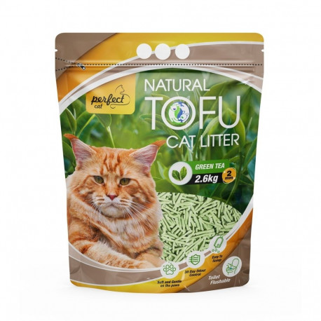 Tofu Cat Litter Green Tea 6L/2.6kg