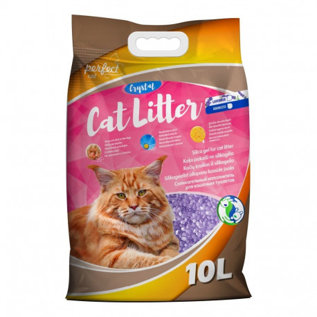 Kassiliiv Silica Gel Grystal Cat Lavender 10L