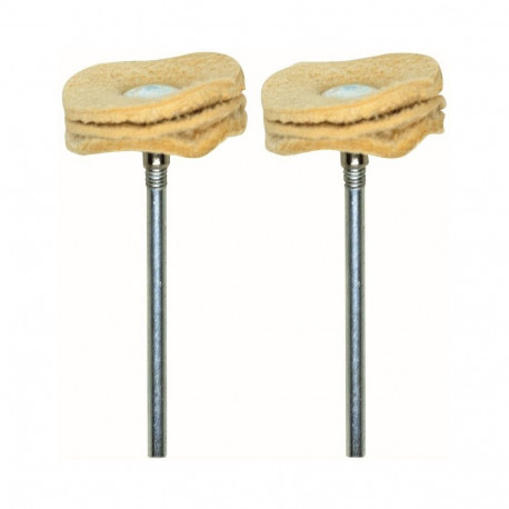 Leather polisher, Ø 22 mm, 2 pcs.