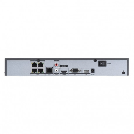 Hikvision võrguvideosalvesti DS-7604NXI-K1/4P(D) 1U, must
