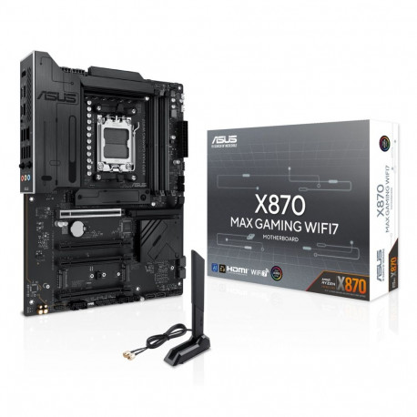 ASUS emaplaat X870 MAX mänguri WIFI7 AMD X870 Socket AM5 ATX