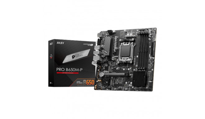 MSI PRO B650M-P emaplaat AMD B650 Socket AM5 micro ATX