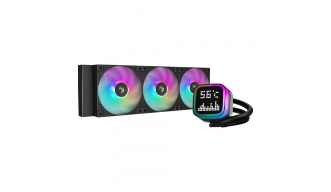 DeepCool LP360 arvutikorpus, protsessori kõik-ühes vedelikjahuti 12 cm must 1 tk