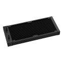 DeepCool LQ240 protsessori vedelikjahutuse komplekt 12 cm must 1 tk